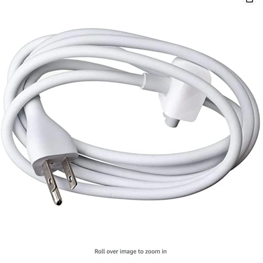 Replacement Ac Power Adapter Extension Cable (for Macbook Pro, Macbook Air)